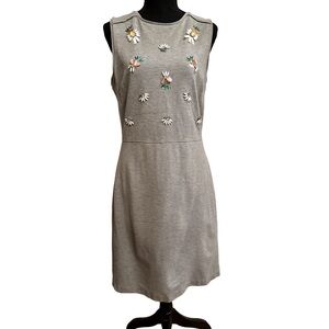 Banana Republic Pineapple Embellished Sheath Size 8